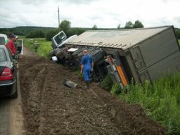 LKW-Bergung, 18.07.2008