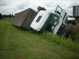 LKW-Bergung, 18.07.2008