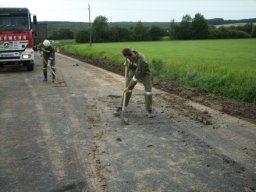 LKW-Bergung, 18.07.2008