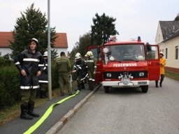 Abschnittsübung in Eberau, 22.10.2011