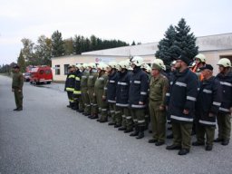 Abschnittsübung in Eberau, 22.10.2011