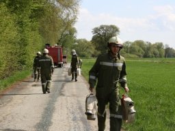 Abschnittsübung mit der FF Dt. Schützen, 21.04.2012