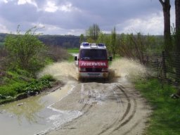 Abschnittsübung mit der FF Dt. Schützen, 21.04.2012