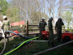 Abschnittsübung mit der FF Dt. Schützen, 21.04.2012