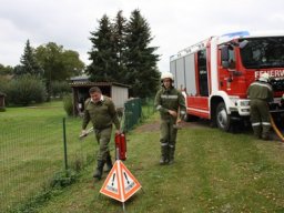 Abschnittsübung mit Großdorf, 13.10.2012