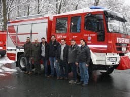 Neues Einsatzfahrzeug abgeholt, 31.01.2014