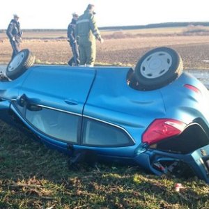 Verkehrsunfall Richtung Pernau, 12.01.2015